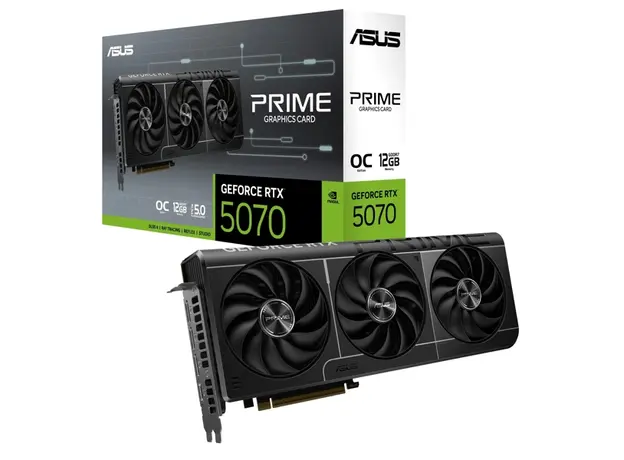 ვიდეო დაფა ASUS Graphic Card GeForce RTX 5070 12GB GDDR7 OC PRIME-RTX5070-O12G, 2 image