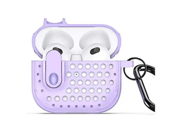 ყურსასმენის ქეისი Protective Cover for AirPods 3 - Purple