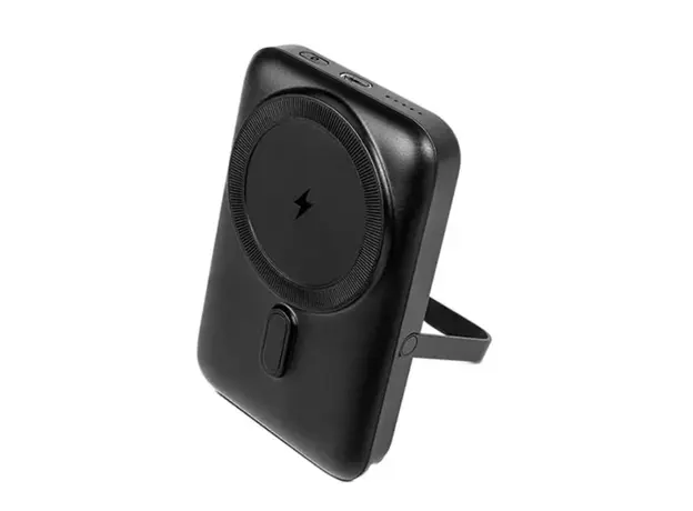 პორტატული დამტენი TTEC RECHARGER PRO M 10.000MAH MAGSAFE COMPATIBLE PD 20W POWERBANK WITH STAND BLACK 2BB221S, 2 image
