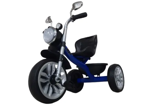 საბავშვო სამთვალა ველოსიპედი 012A-BLU, 3 image