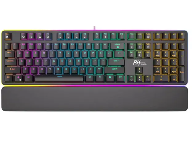 კლავიატურა Royal Kludge RK918 Mechanical Keyboard, Blue switch, Wired, USB, Black