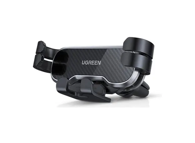 მობილურის დამჭერი UGREEN LP228 (80539), Gravity Phone Holder For Car, Black, 2 image