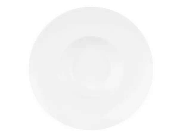 თეფში Ardesto Deep platee Imola, 23cm, porcelain, white, 2 image