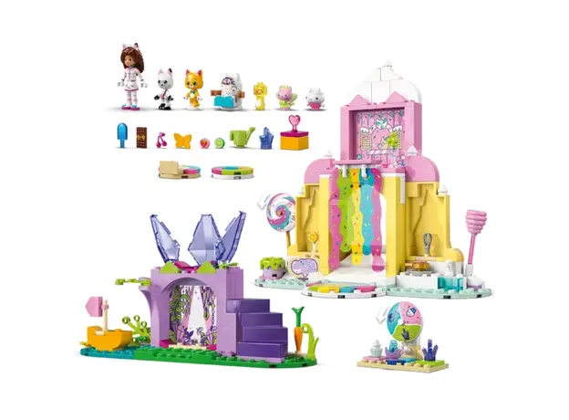 ლეგო LEGO Constructor Gabby's Dollhouse Sweet Treat Mountain & Kitty Garden, 4 image