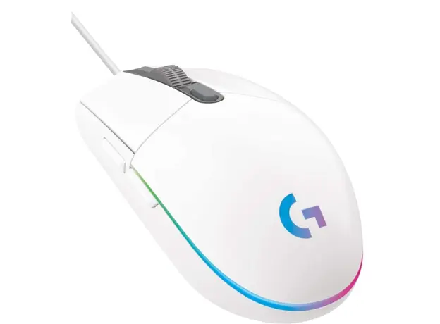 მაუსი LOGITECH G203 LIGHTSYNC - WHITE - EMEA