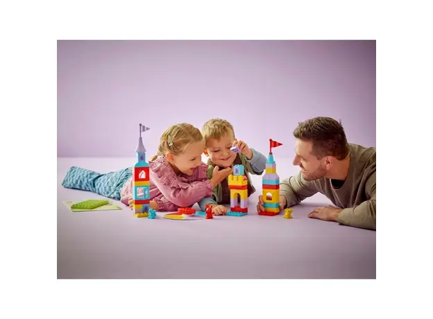 ლეგო LEGO Constructor DUPLO Town Hopsy's Castle Game, 7 image