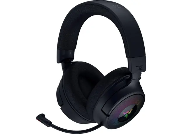 ყურსასმენი Razer Gaming Headset Kraken V4, USB-A/WL/BT, RGB, black
