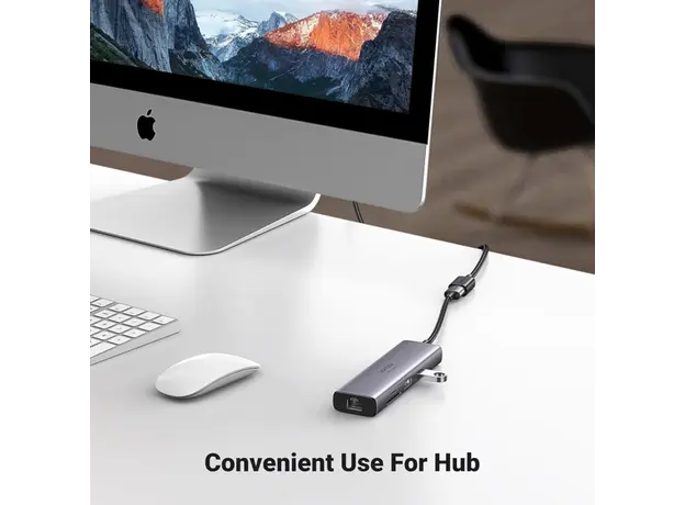 USB დამაგრძელებელი UGREEN US129 (90722), USB 3.0 Male to USB Female, Extension Male Cable, 5m, Black, 7 image