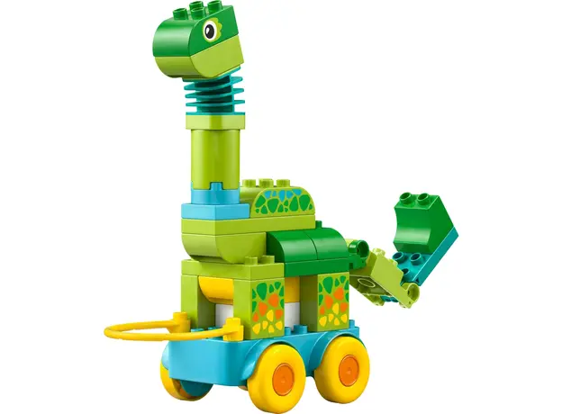 ლეგო LEGO Constructor DUPLO Town 3in1 Dinosaurs on Wheels, 5 image