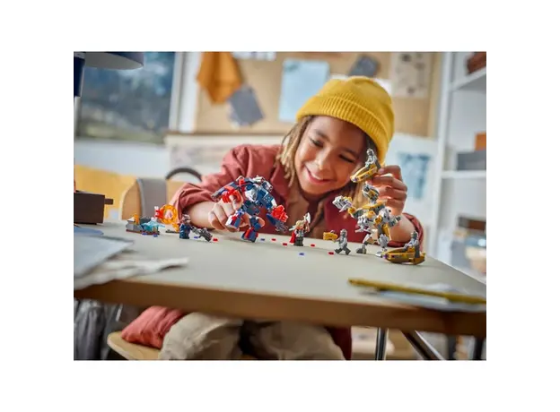 ლეგო LEGO Constructor Super Heroes Avengers: Endgame Thor vs. Chitauri, 5 image