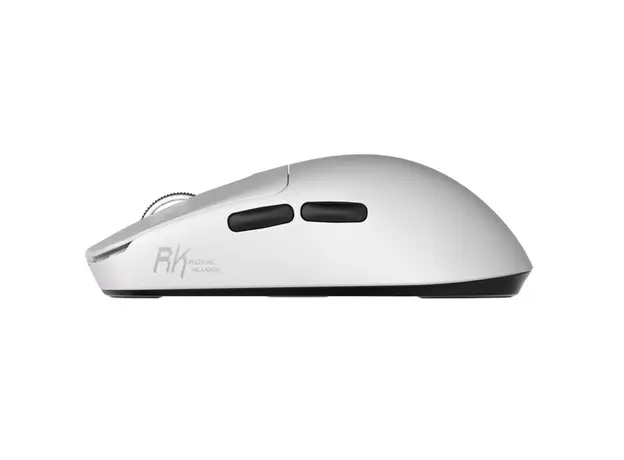 მაუსი Royal Kludge RK M3, Wireless, 2.4GHz, Bluetooth, USB, Gaming Mouse, White, 5 image