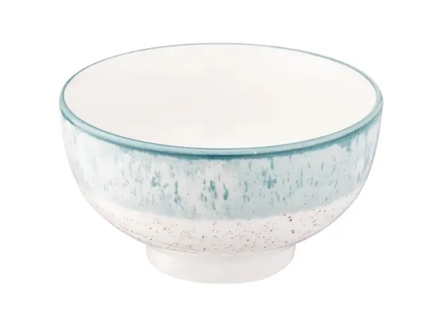 თასი Ardesto Bowl Siena, 11.5cm, porcelain, white-blue