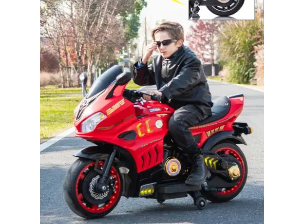 ბავშვის ელექტრო მოტოციკლი KP-1099-R, 3 image