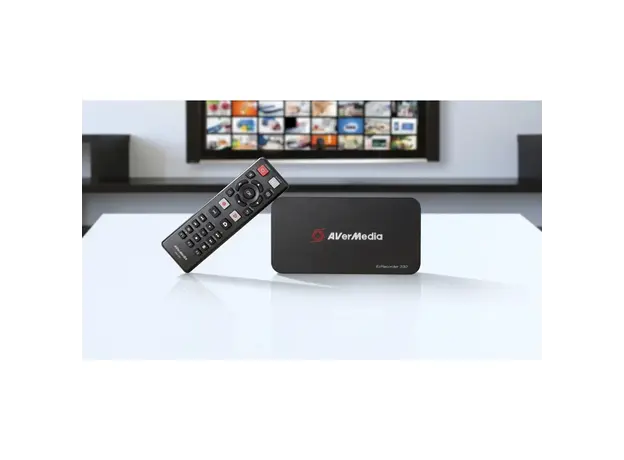 ვიდეო ჩამწერი AVerMedia Video capture device ER330 EzRecorder, 2160p60(pass-trought), 1080p60(record), black, 6 image