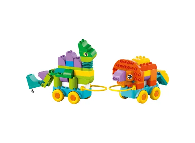 ლეგო LEGO Constructor DUPLO Town 3in1 Dinosaurs on Wheels, 8 image