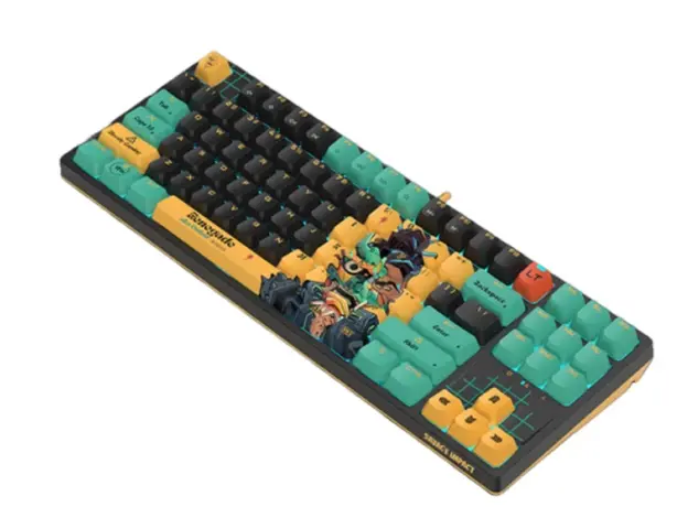 კლავიატურა A4tech Bloody AT87 Alpha Optical Switch Keyboard Renegade, 3 image