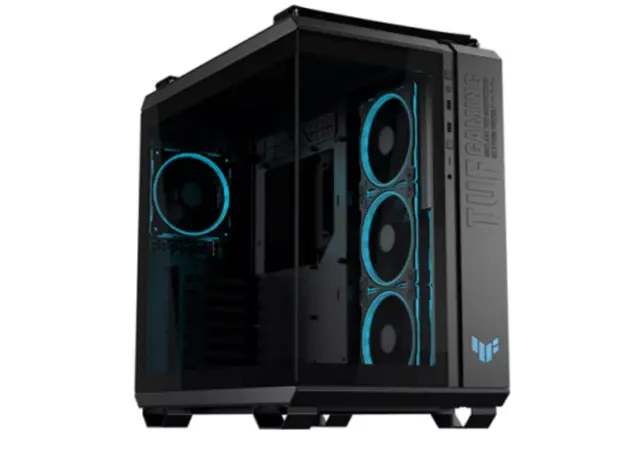 კომპიუტერის ქეისი Asus TUF Gaming GT502 Horizon ARGB 4x120mm Fans Mid Tower Black - 90DC0090-B19020