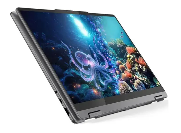 ნოუთბუქი Lenovo Ideapad Yoga 7 2-in-1 14''  OLED Touch Core Ultra 5 226V 16GB 512GB SSD Integrated Arc Graphics  Luna Grey  (83JQ003GRK), 3 image