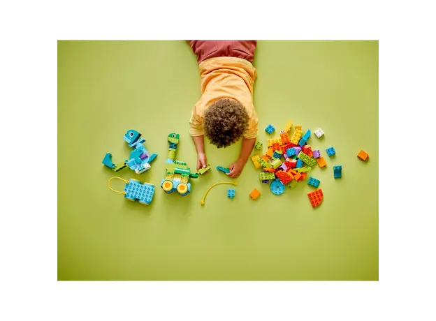 ლეგო LEGO Constructor DUPLO Town 3in1 Dinosaurs on Wheels, 10 image