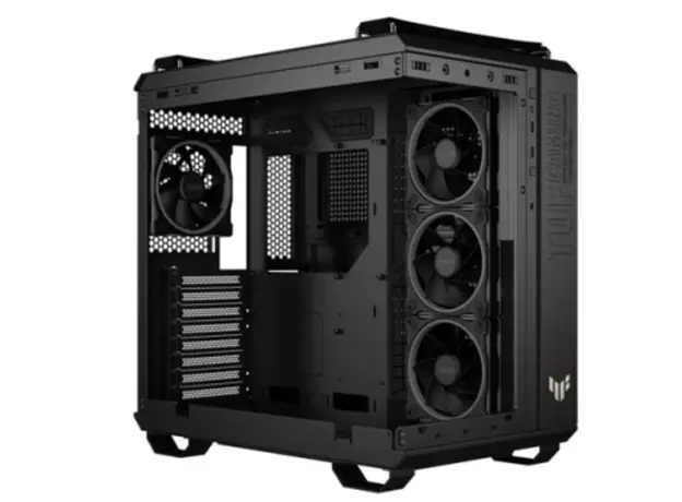 კომპიუტერის ქეისი Asus TUF Gaming GT502 Horizon ARGB 4x120mm Fans Mid Tower Black - 90DC0090-B19020, 4 image