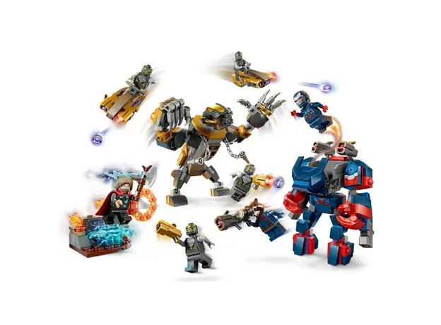 ლეგო LEGO Constructor Super Heroes Avengers: Endgame Thor vs. Chitauri, 3 image