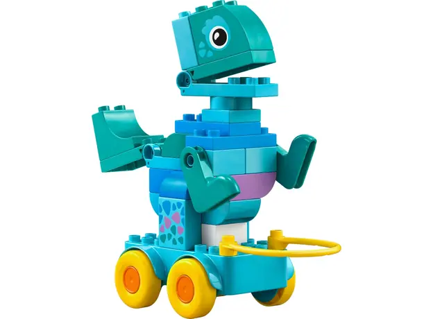 ლეგო LEGO Constructor DUPLO Town 3in1 Dinosaurs on Wheels, 7 image