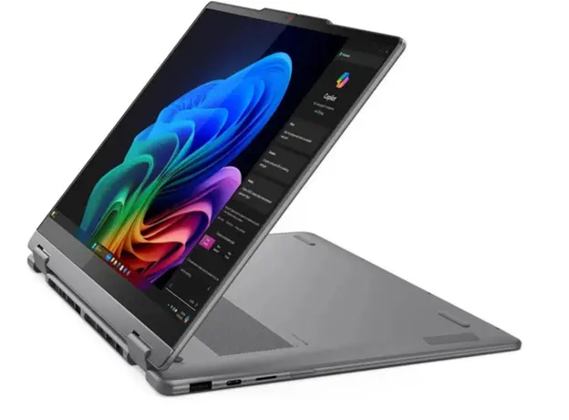 ნოუთბუქი Lenovo Ideapad Yoga 7 2-in-1 14''  OLED Touch Core Ultra 5 226V 16GB 512GB SSD Integrated Arc Graphics  Luna Grey  (83JQ003GRK), 4 image