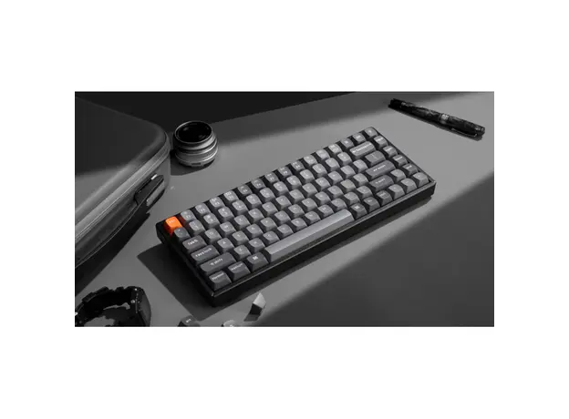 კლავიატურა Keychron K2 Max 84 keys, K Red, WL/BT/USB-A, RGB, black, 4 image