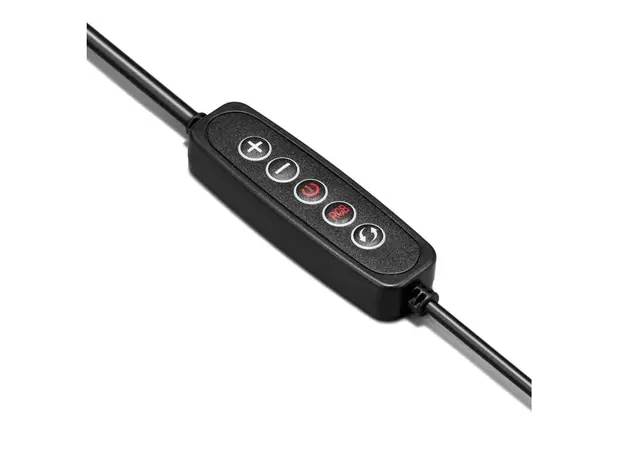 მობილურის სამაგრი Celly ClickPro Portable Tripod+Flash Light RGB Black, 4 image