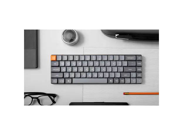 კლავიატურა Keychron K7 Max 84 keys, Gateron Brown, WL/BT/USB-A, RGB, black, 4 image