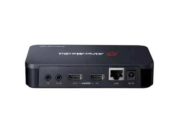 ვიდეო ჩამწერი AVerMedia Video capture device ER330 EzRecorder, 2160p60(pass-trought), 1080p60(record), black, 5 image