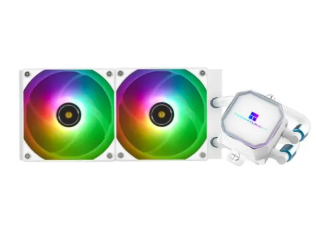 ქულერი THERMALRIGHT Frozen Prism 240 WHITE ARGB CPU Universal Cooler, 2 image