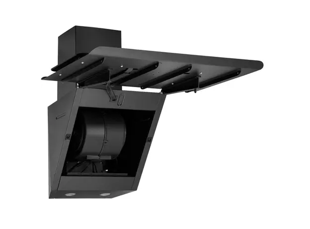 გამწოვი Ardesto Hood Inclined hood, 60cm, 900m3h, glass, 2х1W LED, sensor, black, 6 image