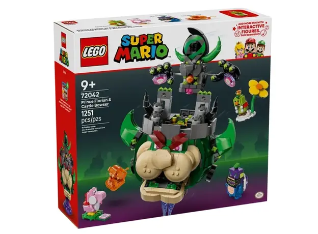 ლეგო LEGO Constructor Super Mario Prince Florian і Castle Bowser
