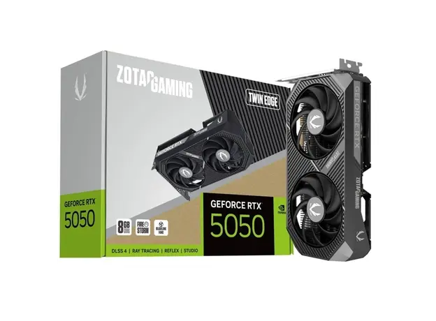 ვიდეო დაფა ZOTAC Graphic Adapter GeForce RTX 5050 8GB GDDR6 Twin Edge, 2 image