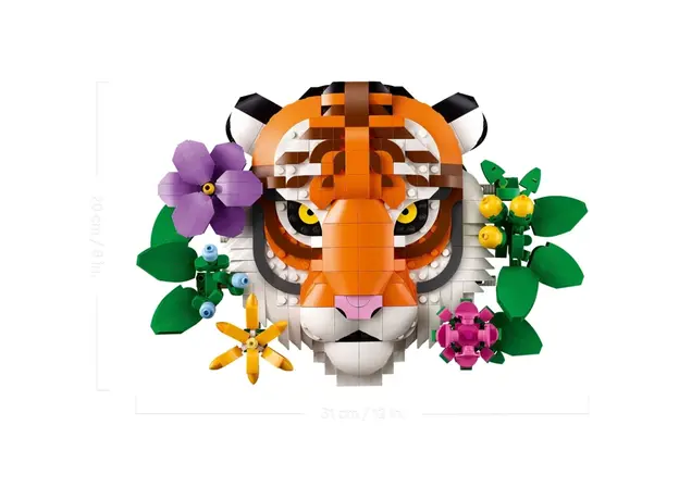 ლეგო LEGO Constructor Art The Fauna Collection - Tiger, 4 image