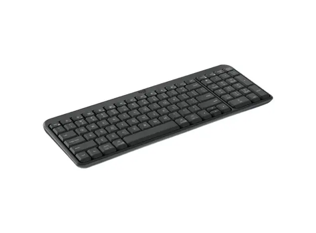 კლავიატურა LOGITECH K250 Compact Bluetooth Wireless Keyboard - GRAPHITE - RUS - 2.4GHZ/BT - INTNL-973, 4 image
