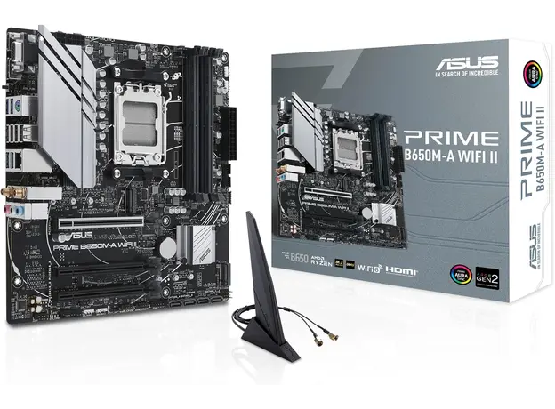 დედა დაფა ASUS PRIME B650M-A WIFI II, 2 image