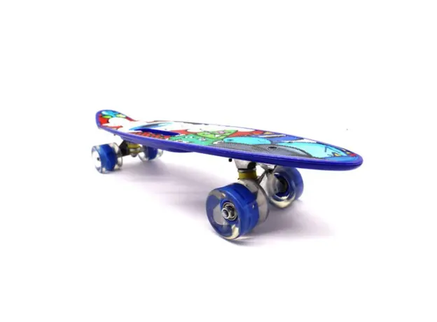 სკეიტბორდი M350YST-EYE  მანათობელი ბორბლები და სახელურით, 3 image