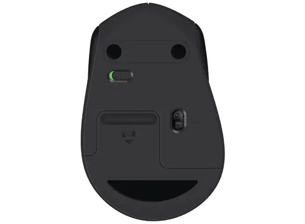 მაუსი LOGITECH M330 Wireless Mouse - SILENT PLUS - BLACK, 3 image