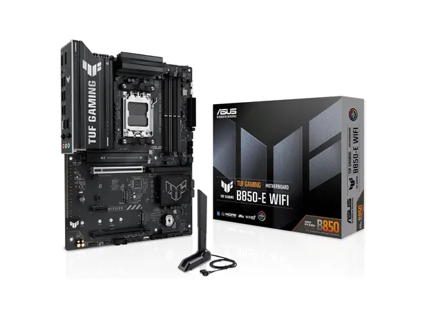 დედა დაფა ASUS Motherboard TUF GAMING B850-E WIFI sAM5 B850 4xDDR5 M.2 HDMI DP WiFi BT ATX, 5 image