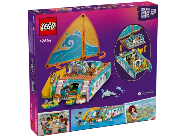 ლეგო LEGO Constructor Friends Travel Boat Adventure