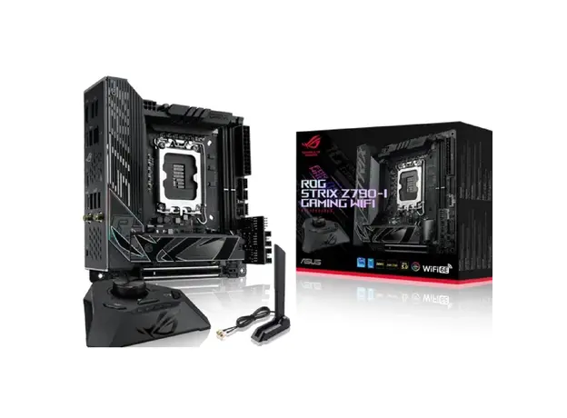 დედა დაფა ASUS ROG STRIX Z790-I GAMING WIFI s1700 Z790 2xDDR5 M.2 HDMI-Thunderbolt Wi-Fi BT, 3 image