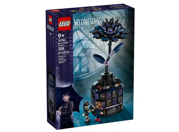 ლეგო LEGO Constructor Wednesday Black Dahlia Flower