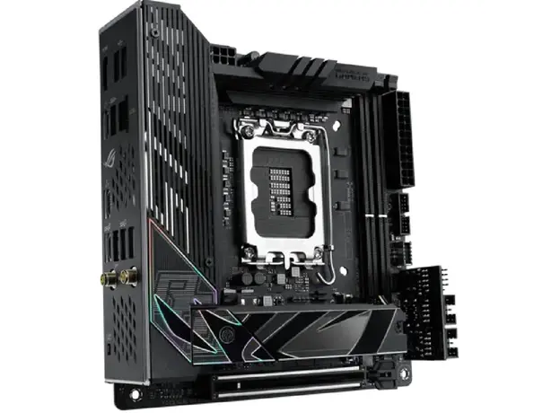 დედა დაფა ASUS ROG STRIX Z790-I GAMING WIFI s1700 Z790 2xDDR5 M.2 HDMI-Thunderbolt Wi-Fi BT, 2 image