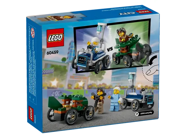 ლეგო LEGO Constructor City Airplane vs. Hospital Bed