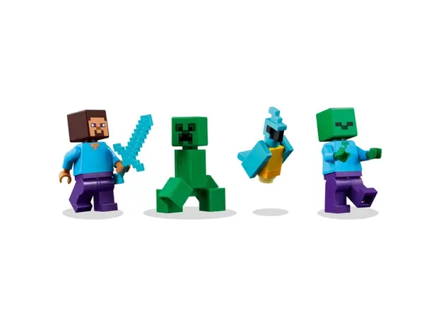 ლეგო LEGO Constructor Minecraft The TNT Jungle House, 4 image