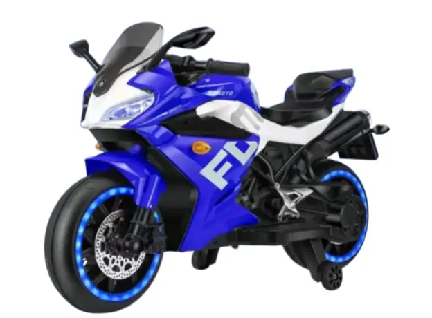 ბავშვის ელექტრო მოტოციკლი R15BLU, 2 image