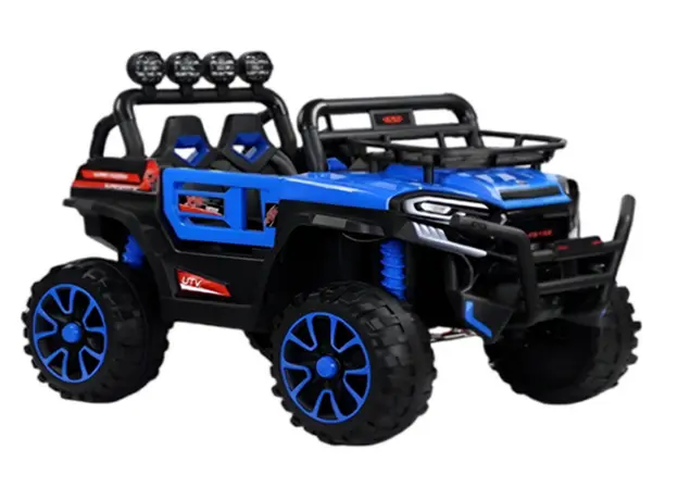 ბავშვის ელექტრო მანქანა V5588 კაუჩუკის საბურავებით,ტყავის სკამით