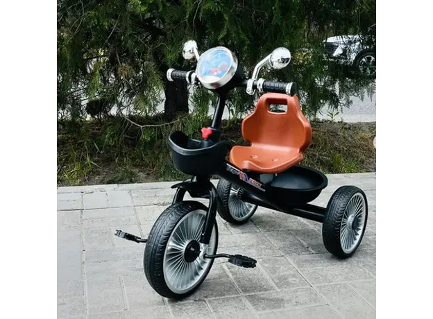 ბავშვთა სამთვალა პედლებიანი ველოსიპედი 1988B, 3 image